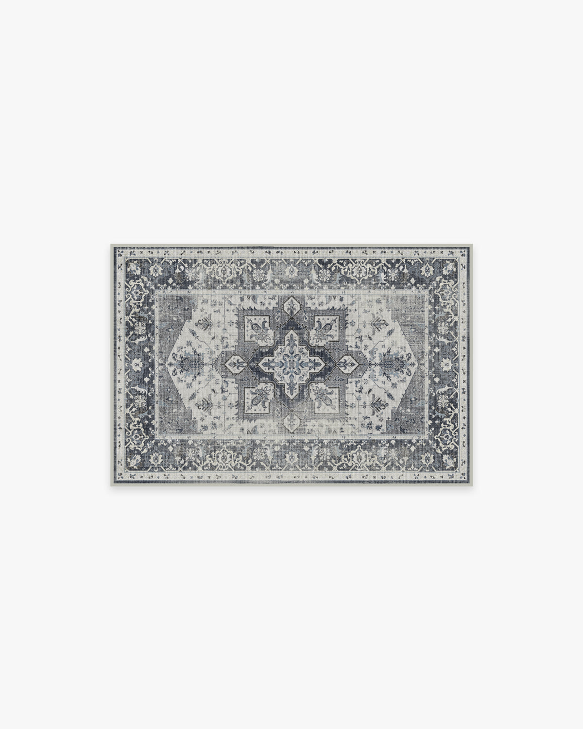 Kira Stone Blue Flatwoven Rug