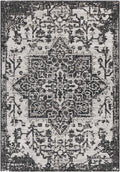 Charcoal Kilmacolm Indoor & Outdoor Area Rug - Clearance