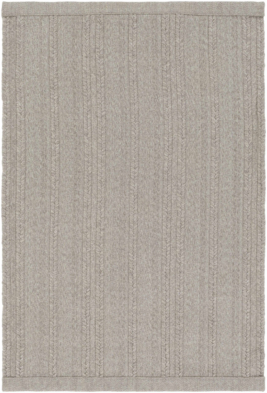 Kempston Gray Hand Woven Outdoor Rug - Clearance