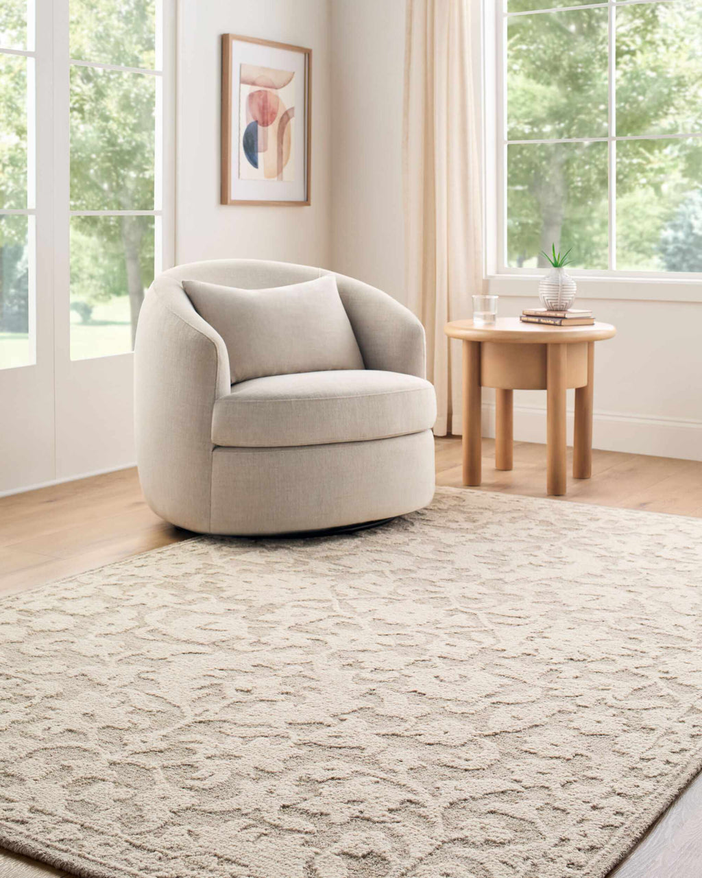Eligia Movili Traditional Handmade Area Rug