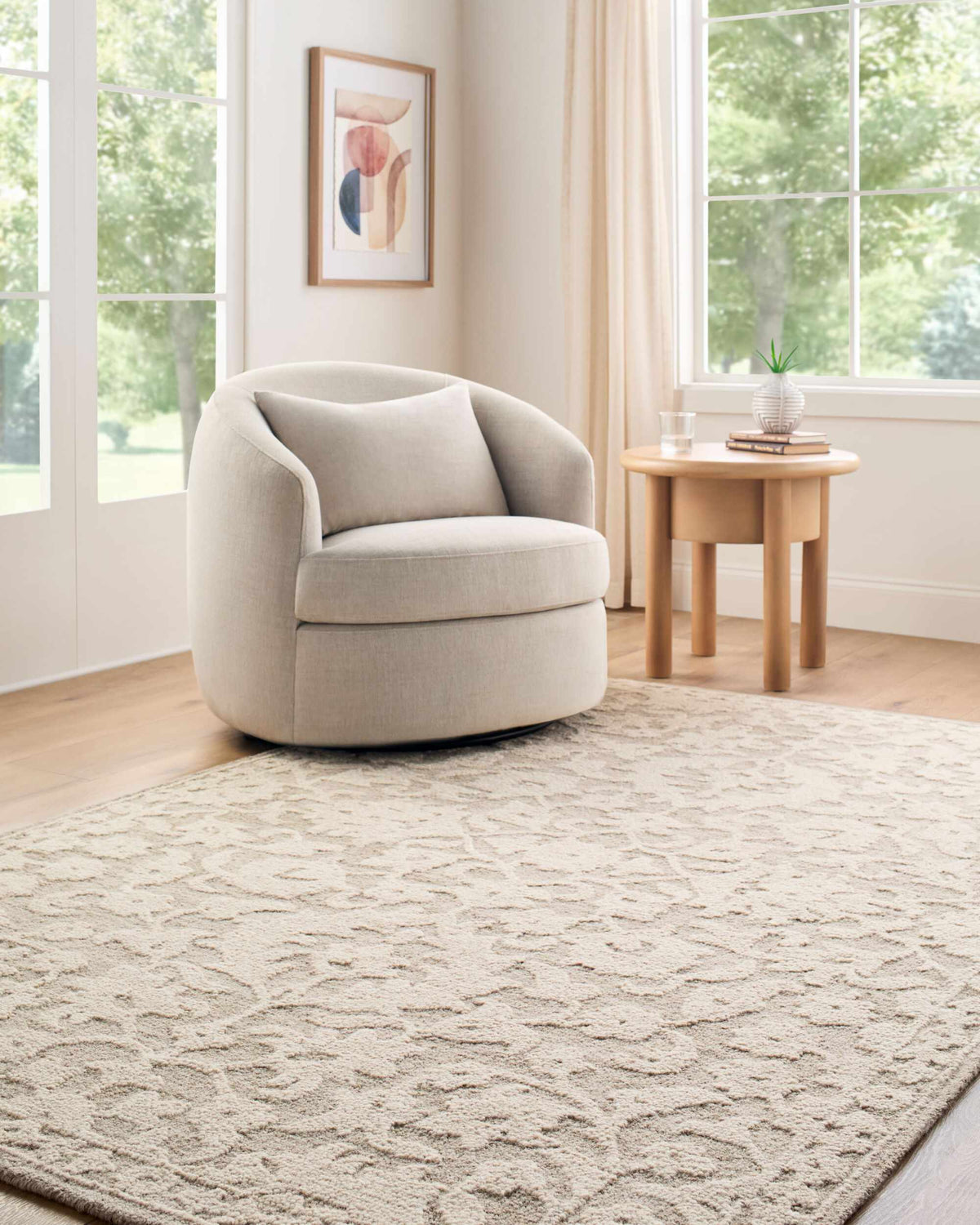 Eligia Movili Traditional Handmade Area Rug