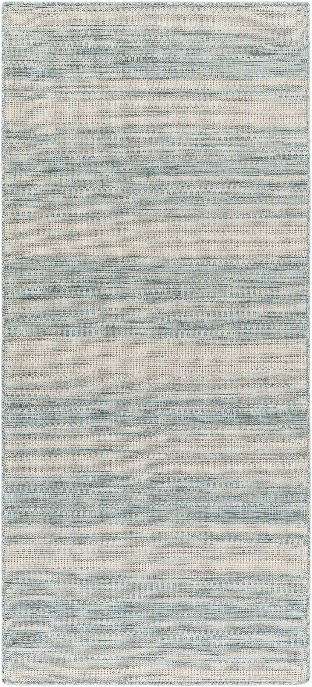 Kris Teal Outdoor Area Rug - Clearance
