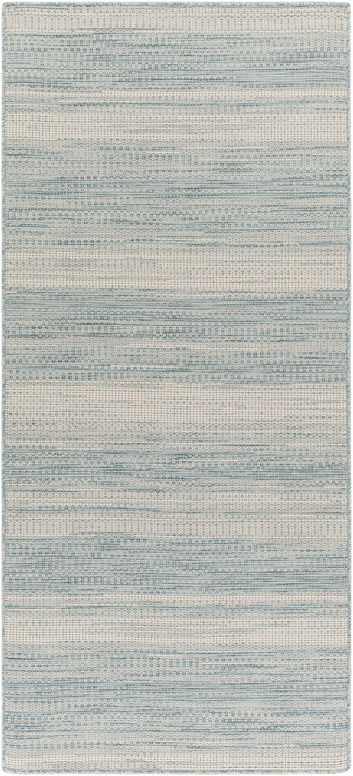 Kris Teal Outdoor Area Rug - Clearance