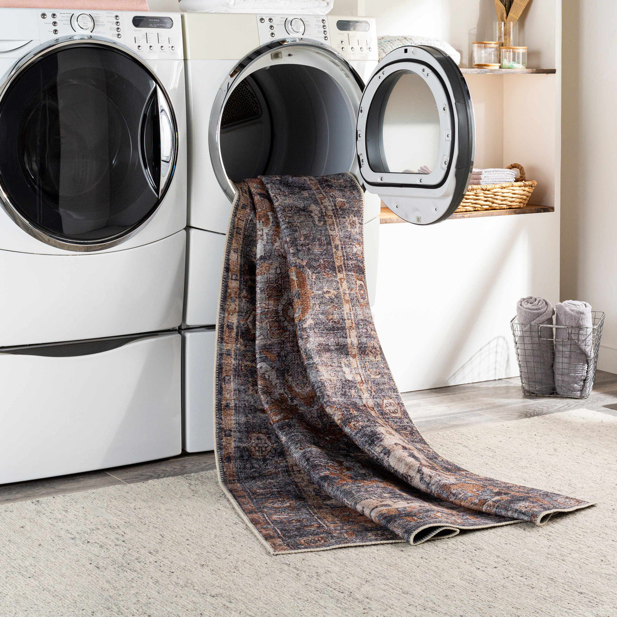 Lagangilang Washable Area Rug - Clearance