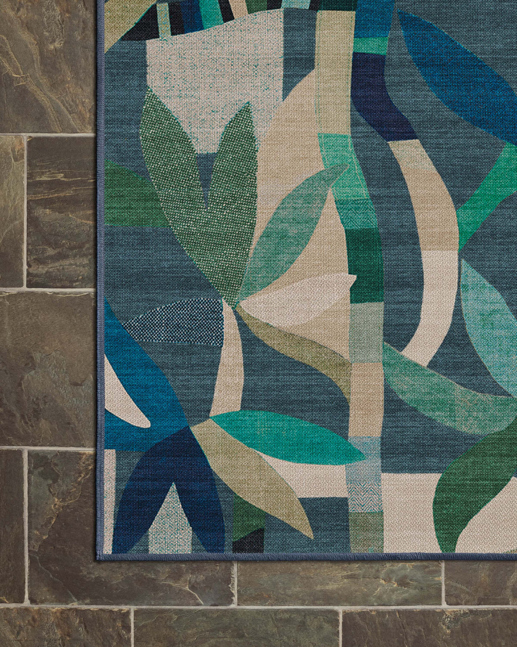 Laguna Blue Outdoor Rug