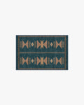 Lark Blue & Rose Rug