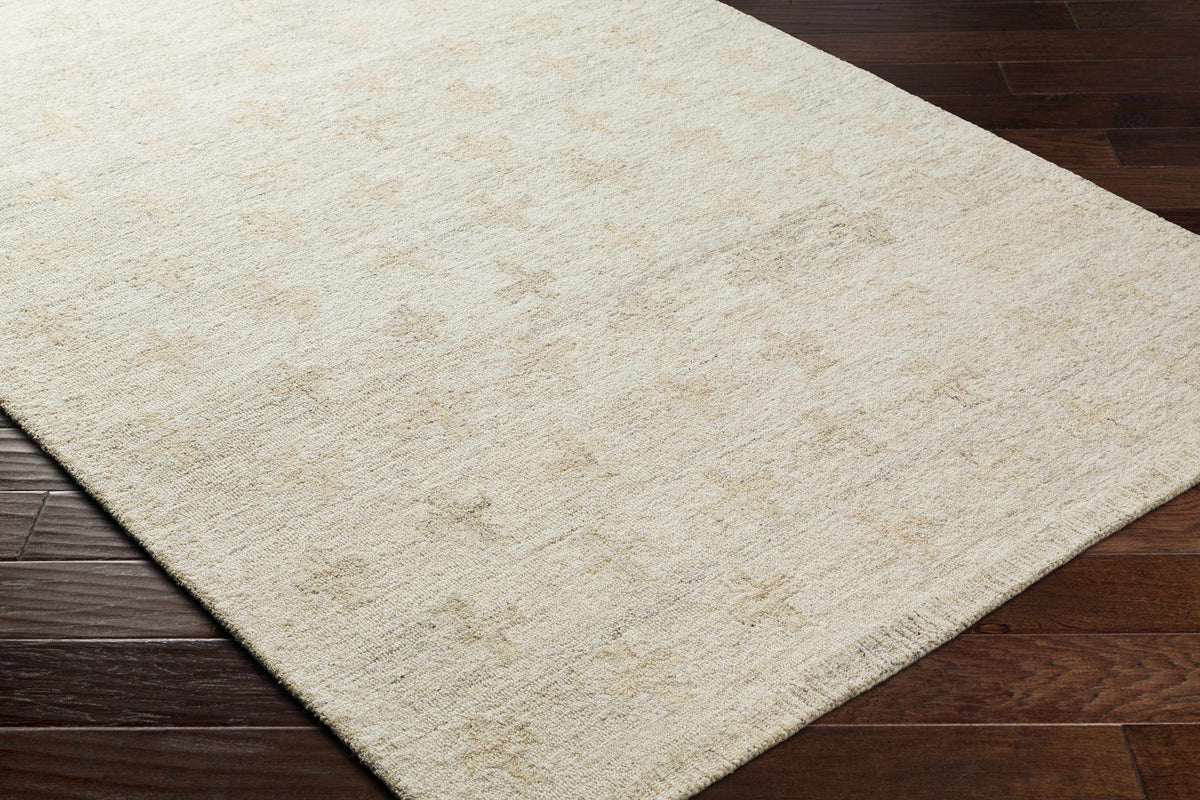 Lotta Peach Modern Wool Area Rug