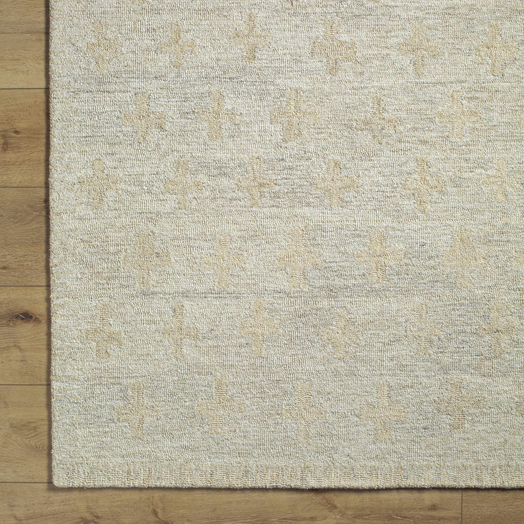 Lotta Peach Modern Wool Area Rug