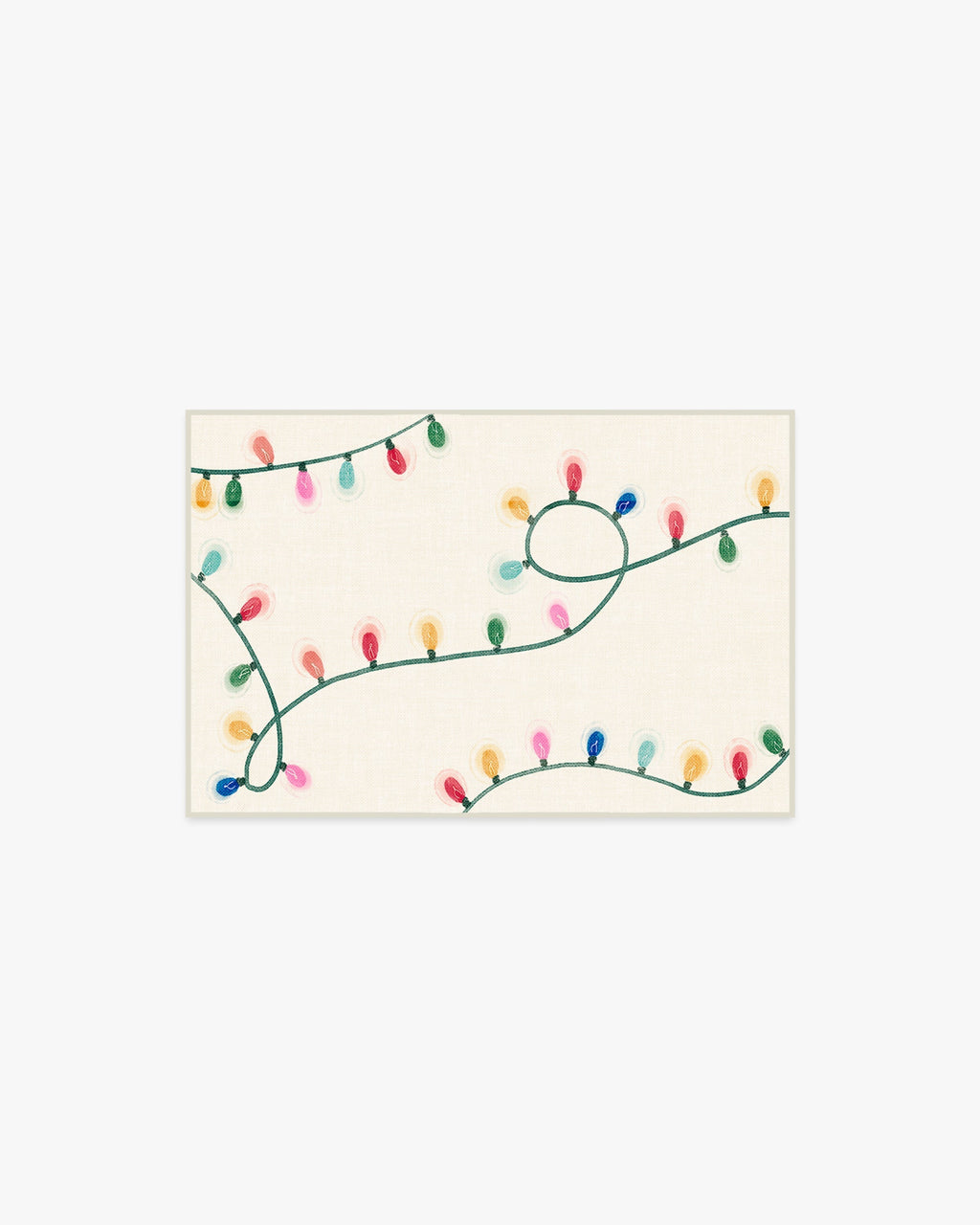 Let It Glow Cream Rug