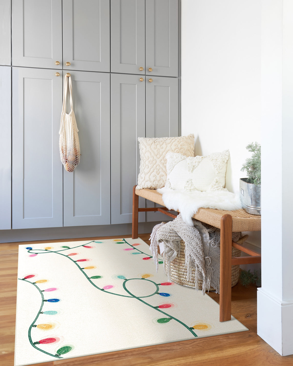 Let It Glow Cream Rug