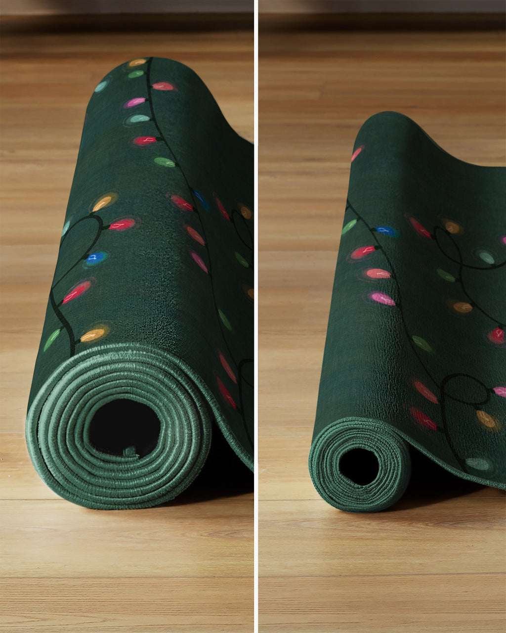 Let It Glow Green Rug