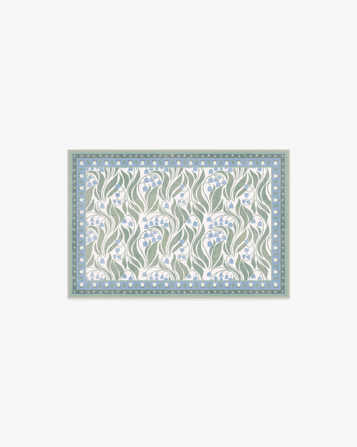 Lila Ivory & Soft Blue Rug