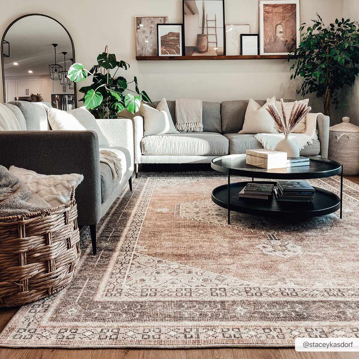 Lila Machine Woven Becki Owens x LIVABLISS BOLC-2300 Area Rug