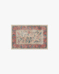 Lilou Currant & Teal Green Rug
