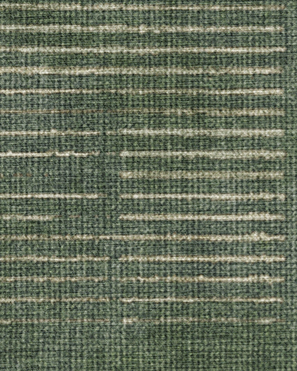 Linear Oasis Green Flatwoven Rug