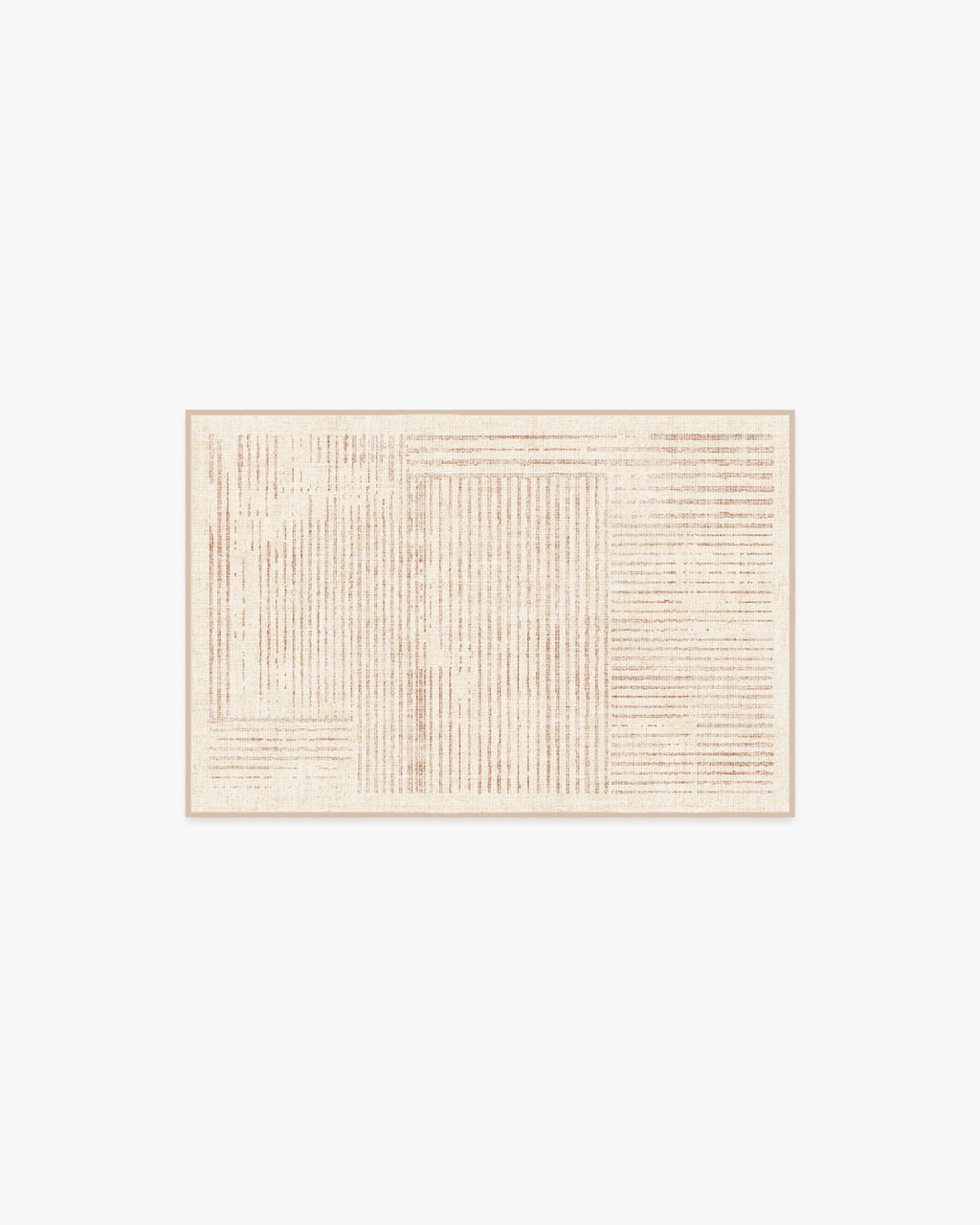 Linear Oasis Neutral Rug