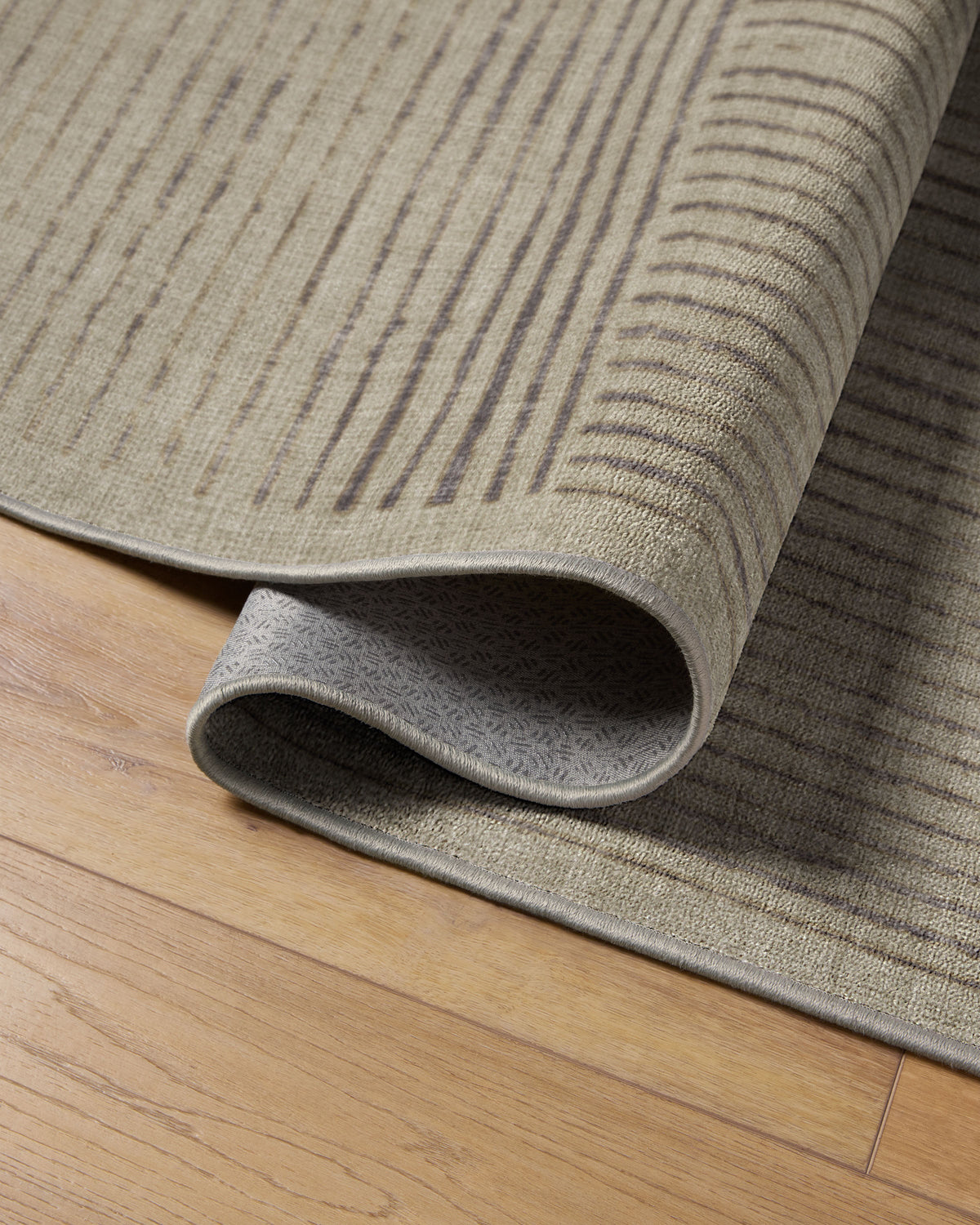 Linear Oasis Stone Grey Rug