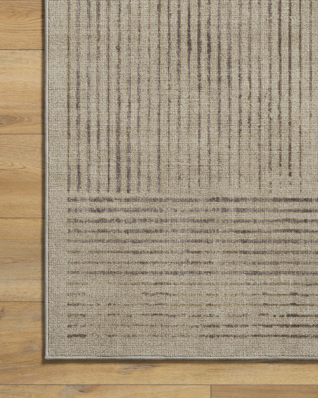Linear Oasis Stone Grey Rug