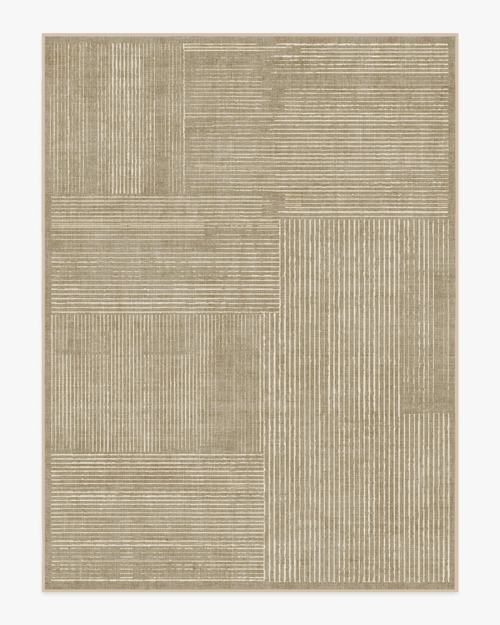 Linear Oasis Warm Taupe Rug