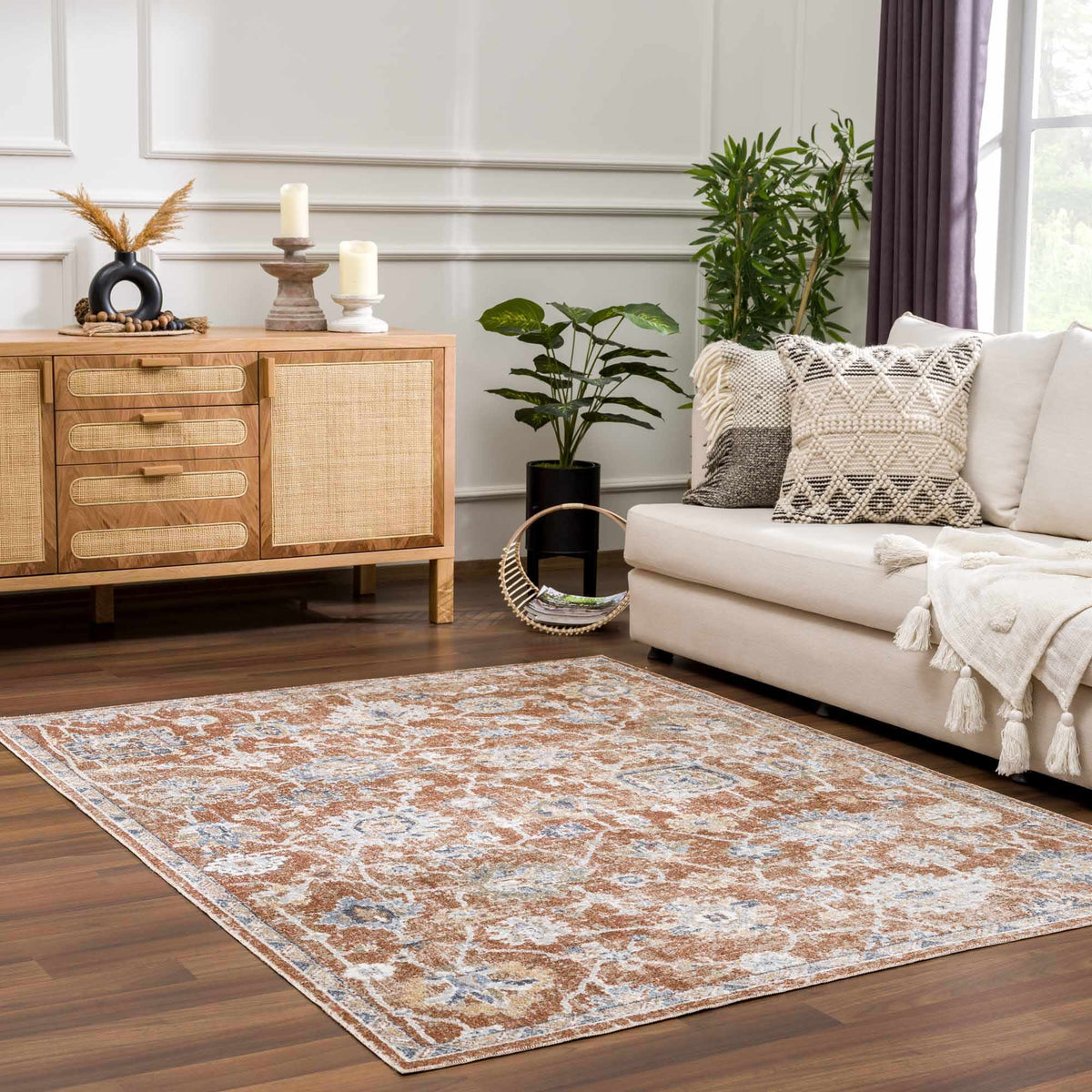 Chavi Washable Area Rug - Clearance