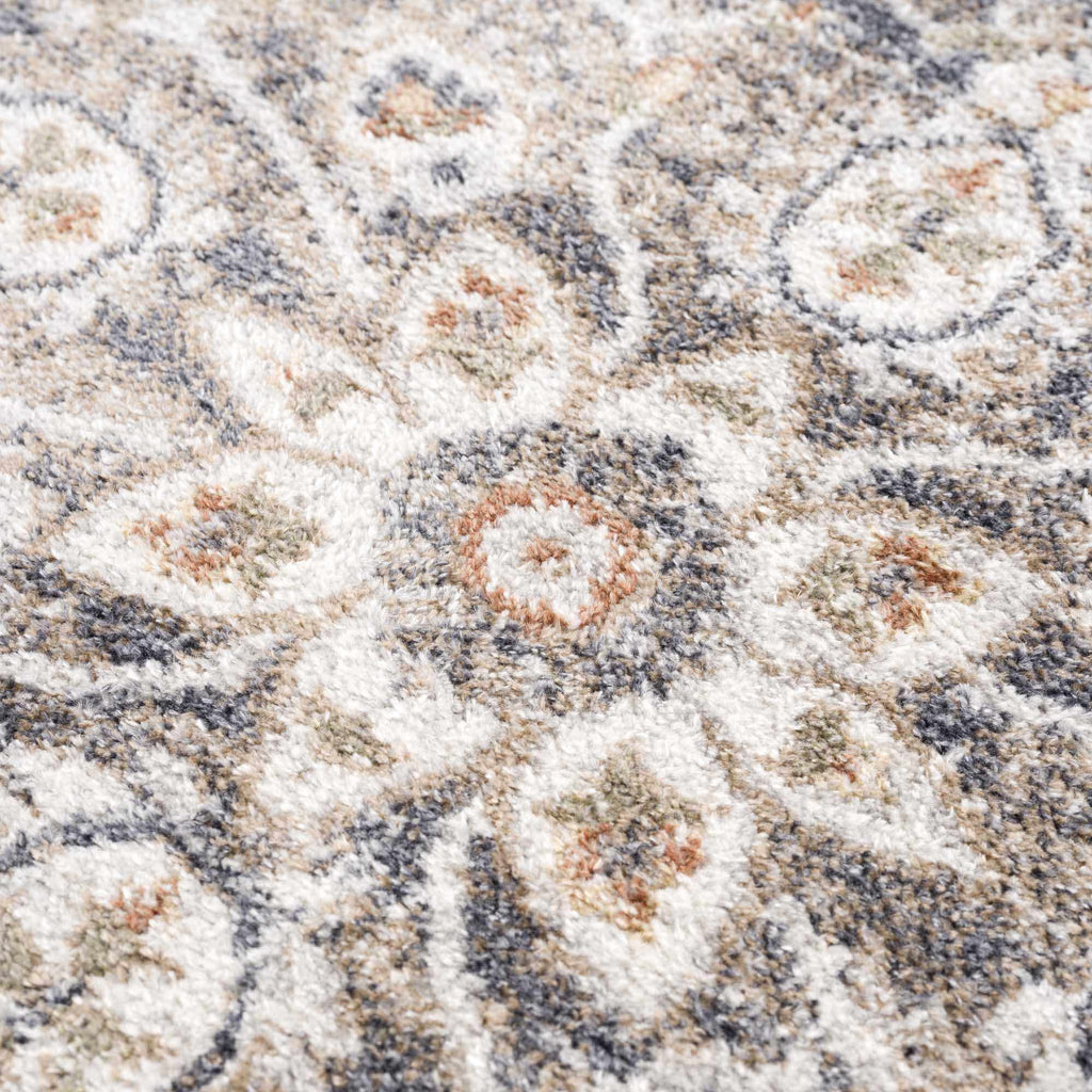 Hiti Beige Flat Pile Washable Rug