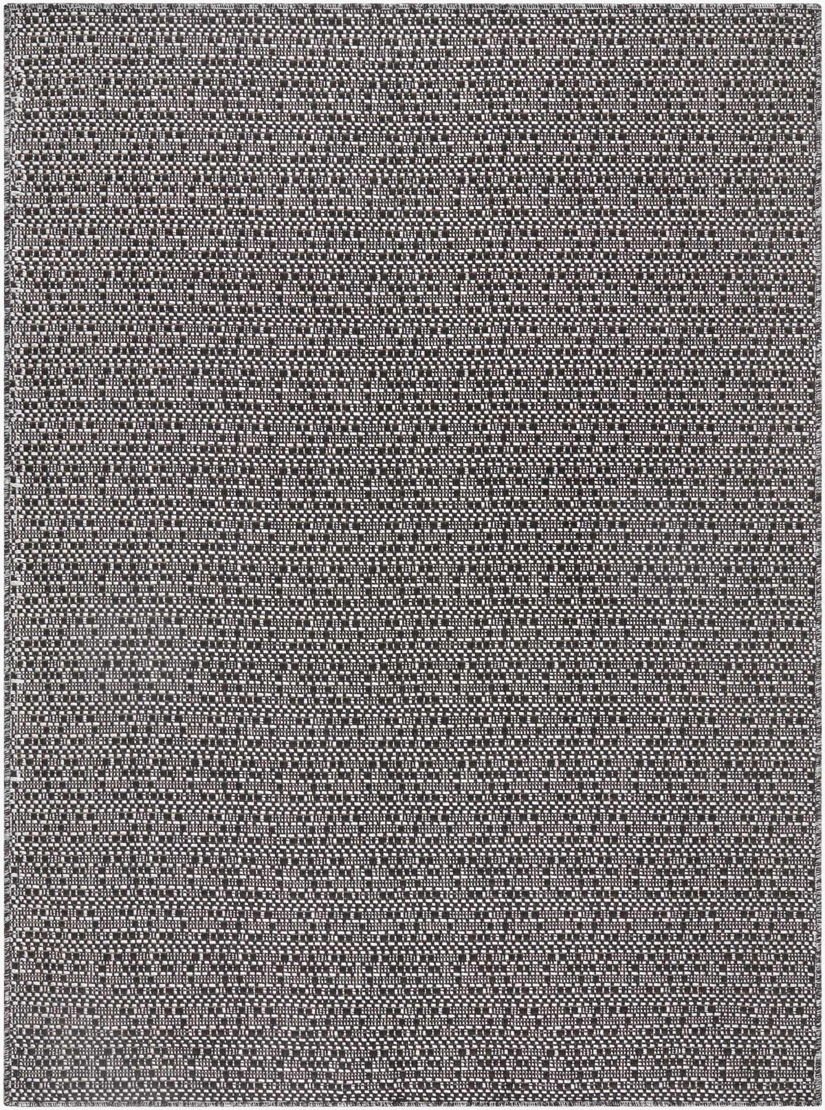 Nitumu Gray Traditional Coastal Outdoor Safe Machine Woven Area Rug
