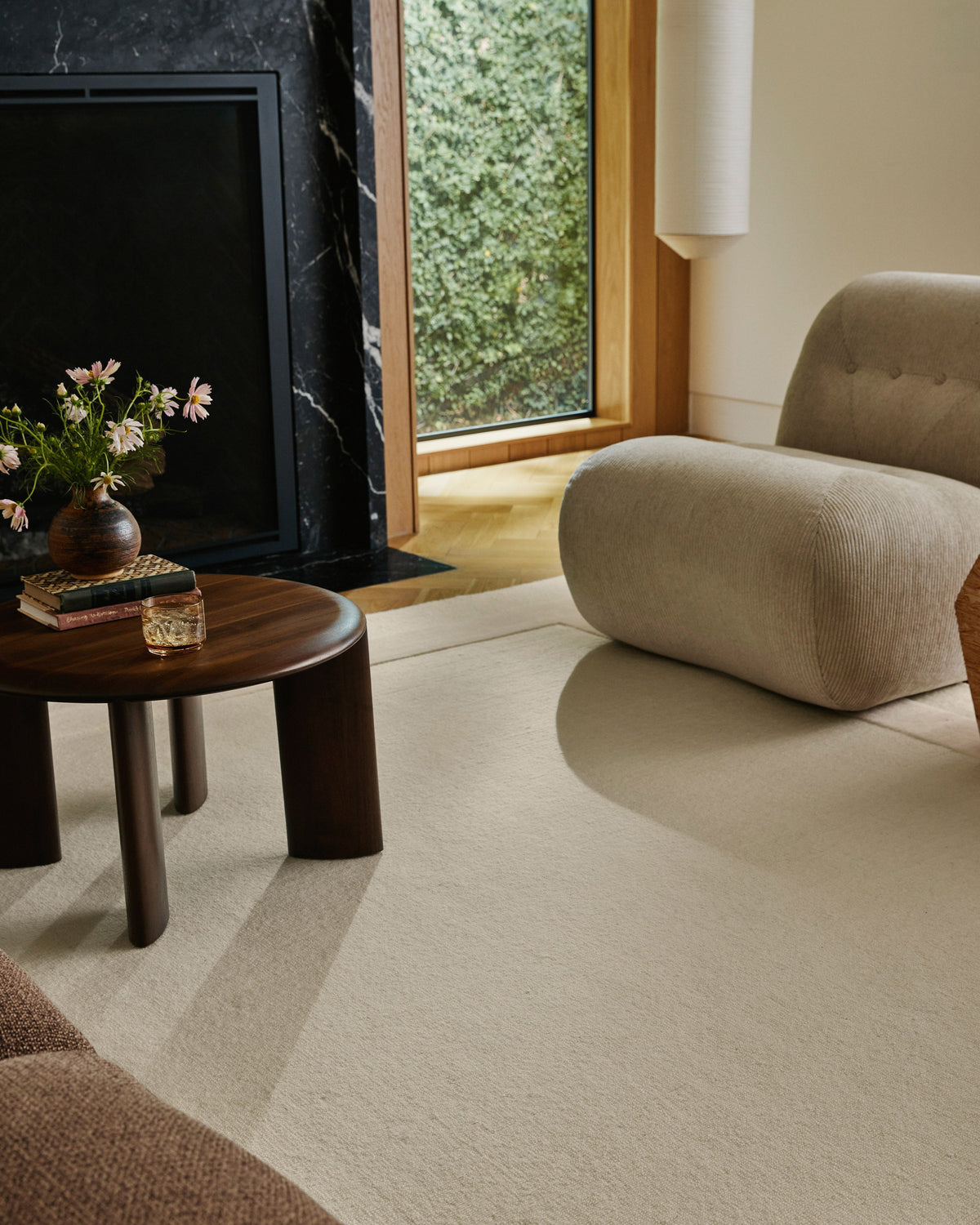 Lucien Ivory Wool Rug