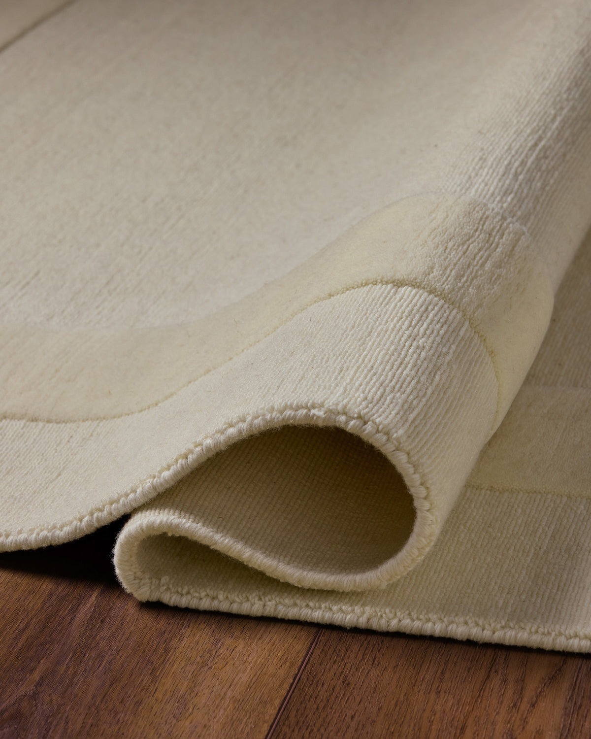 Lucien Ivory Wool Rug