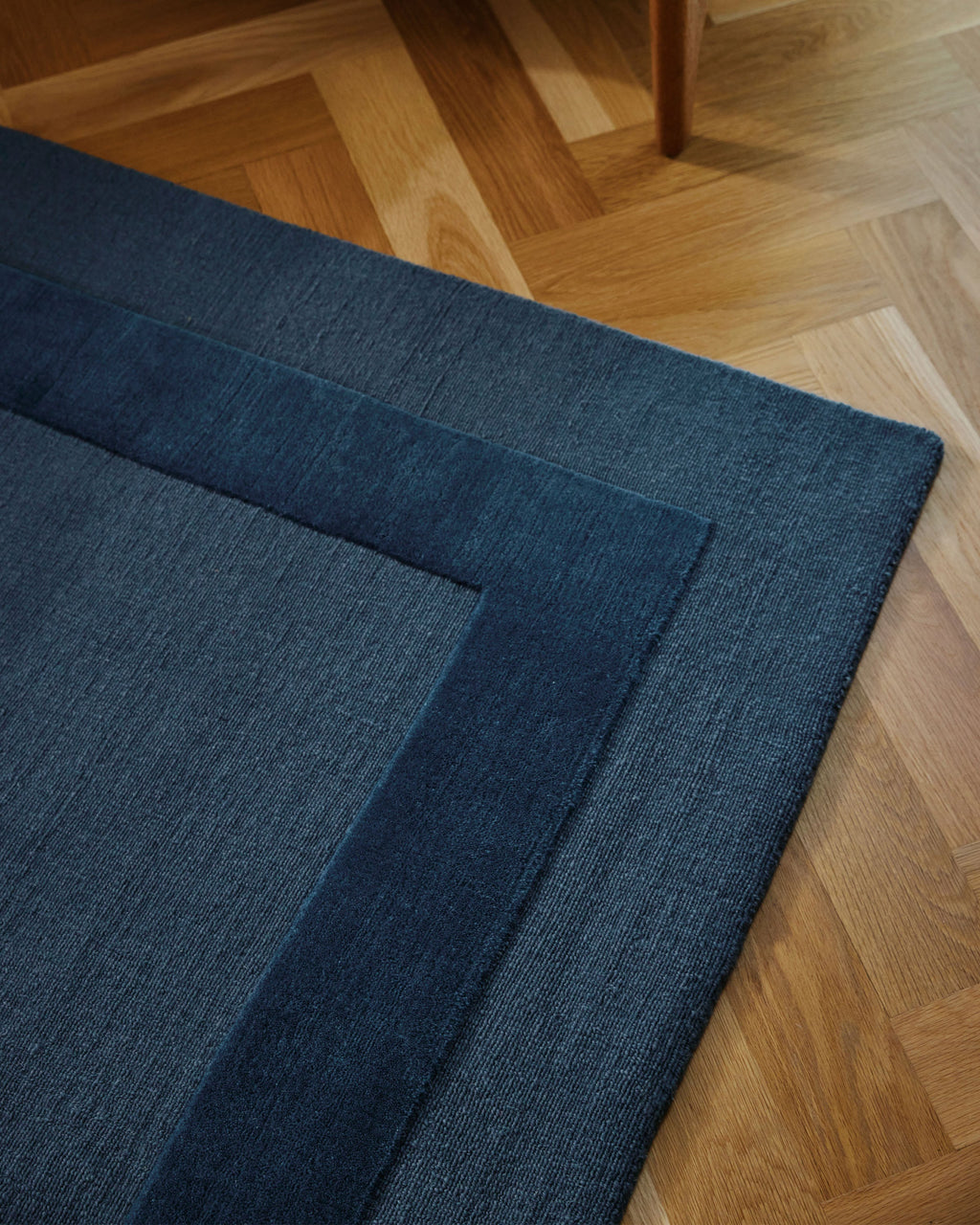Lucien Slate Blue Wool Rug