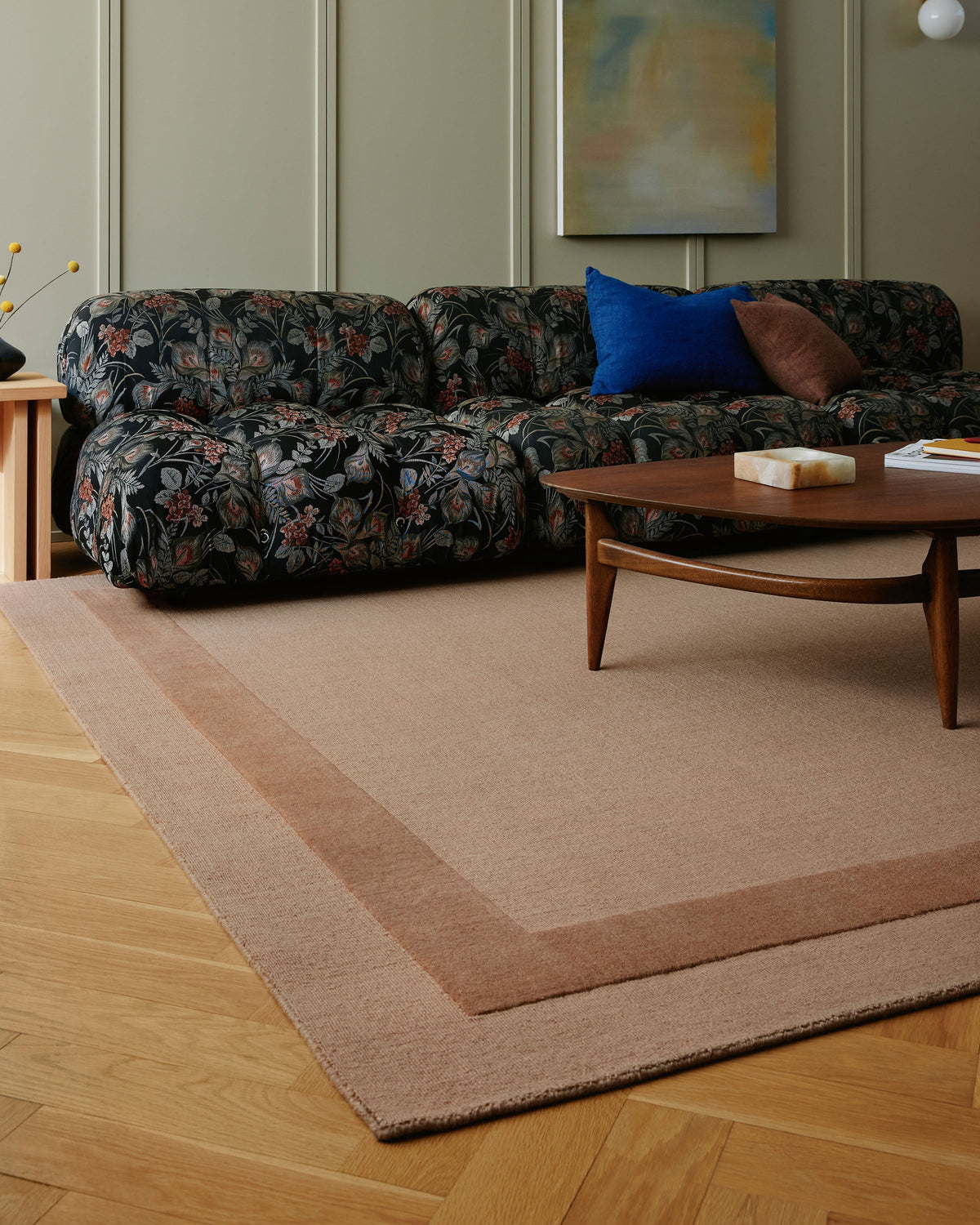 Lucien Warm Taupe Wool Rug
