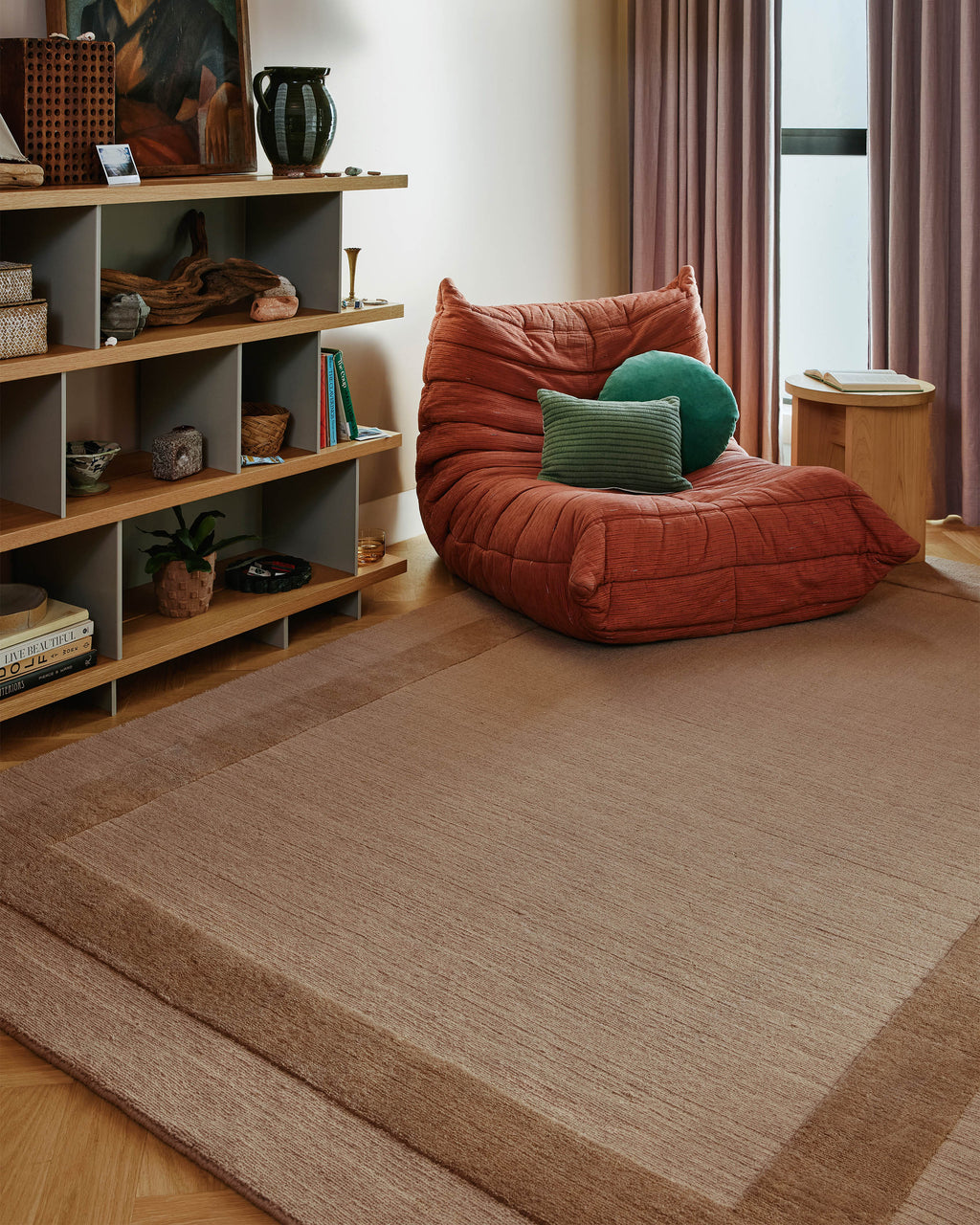 Lucien Warm Taupe Wool Rug