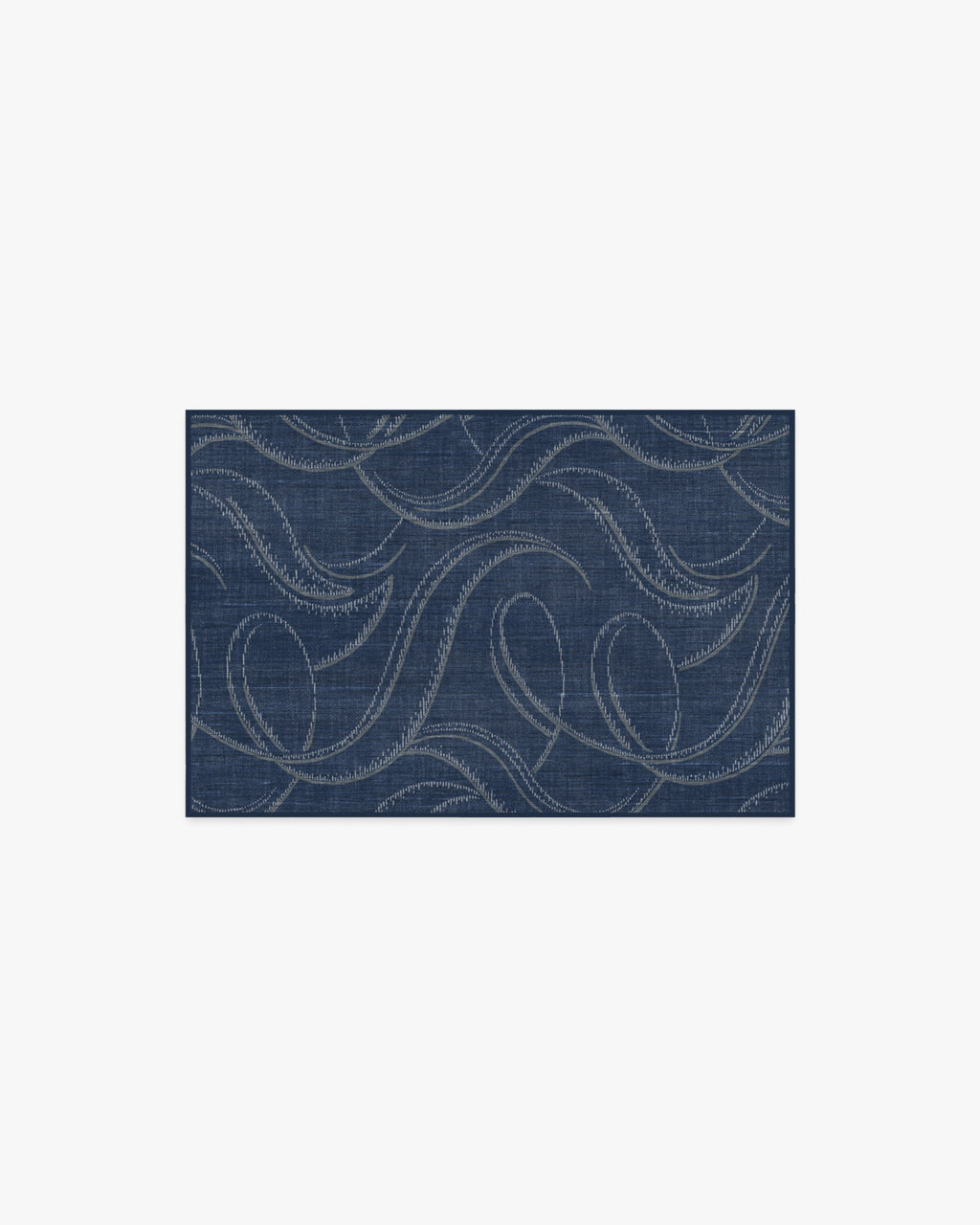 Luster Navy Flatwoven Rug