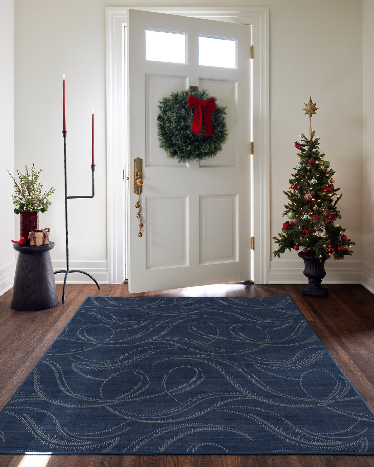 Luster Navy Rug