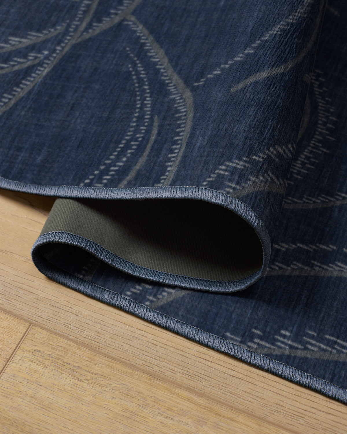 Luster Navy Flatwoven Rug