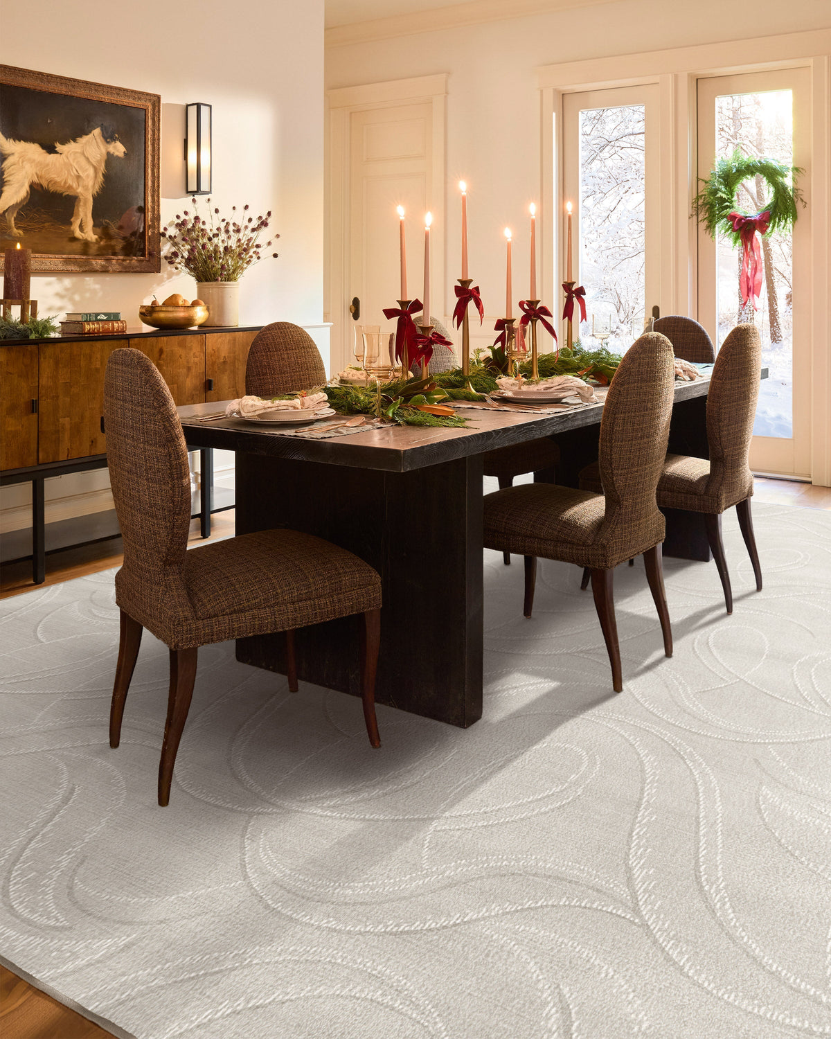 Luster Soft Grey Rug
