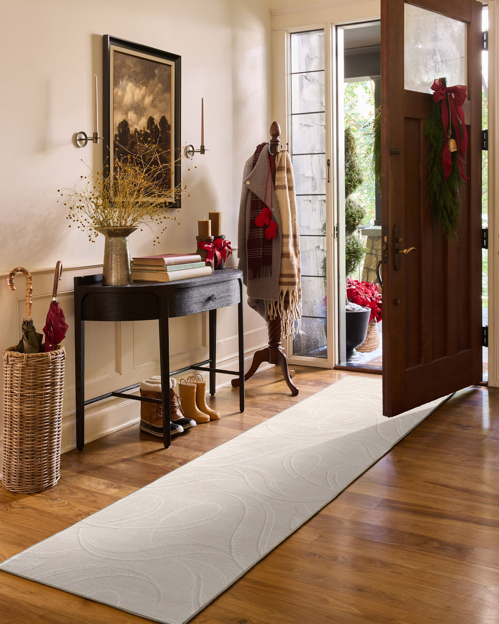 Luster Soft Grey Flatwoven Rug