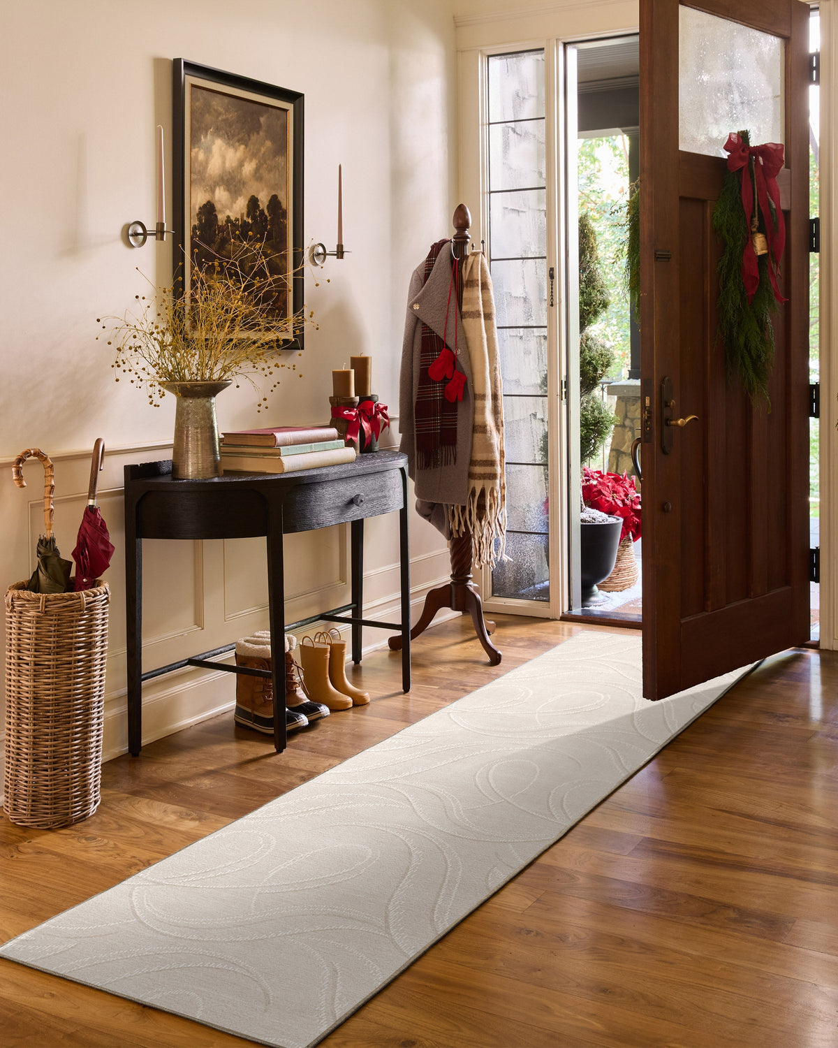Luster Soft Grey Flatwoven Rug