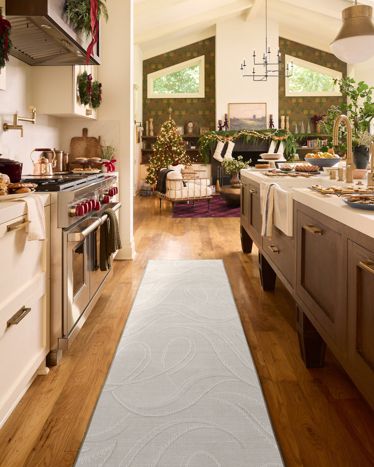 Luster Soft Grey Flatwoven Rug