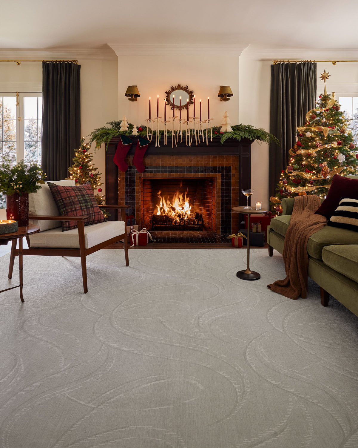 Luster Soft Grey Flatwoven Rug