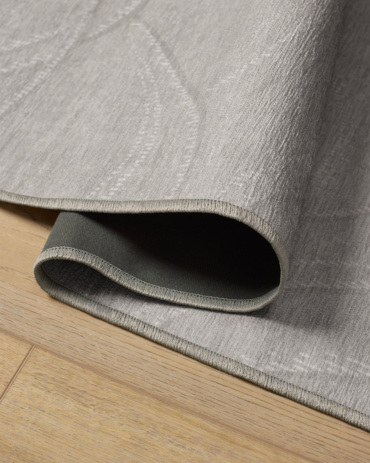 Luster Soft Grey Flatwoven Rug