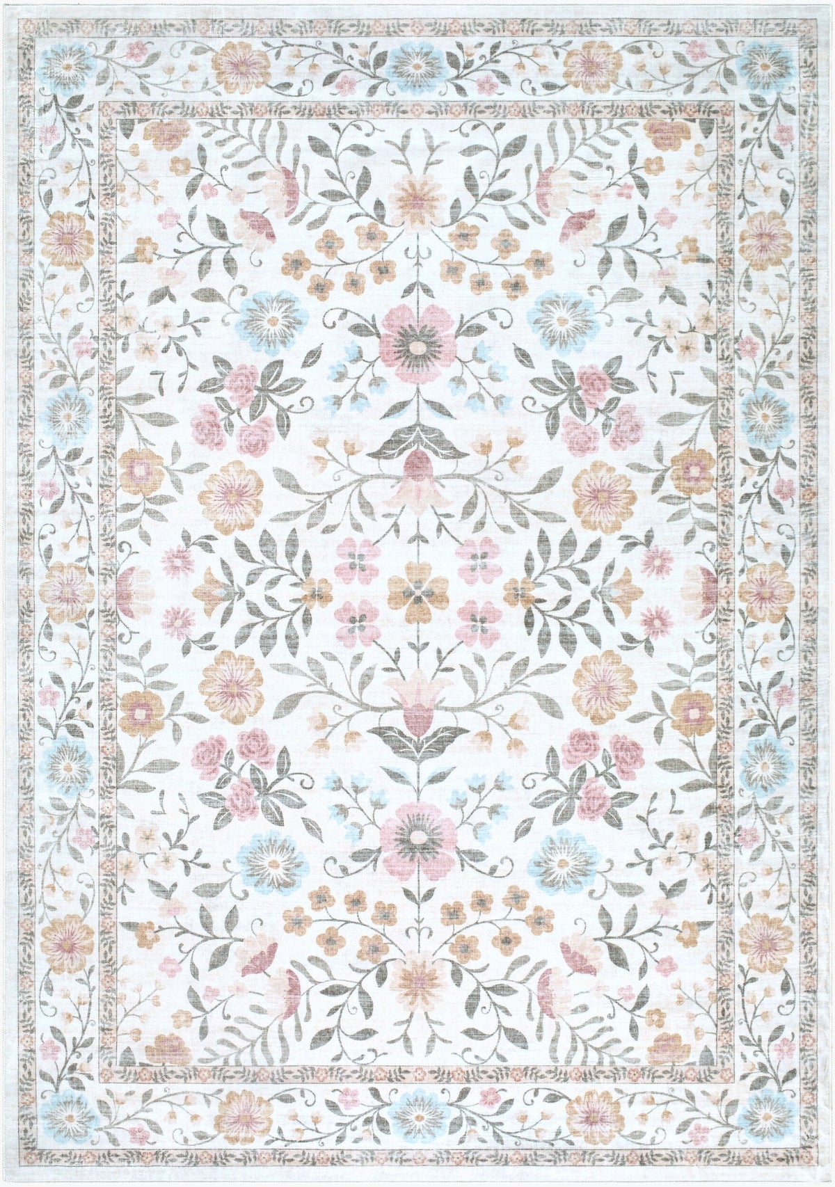 Johnna Washable Area Rug