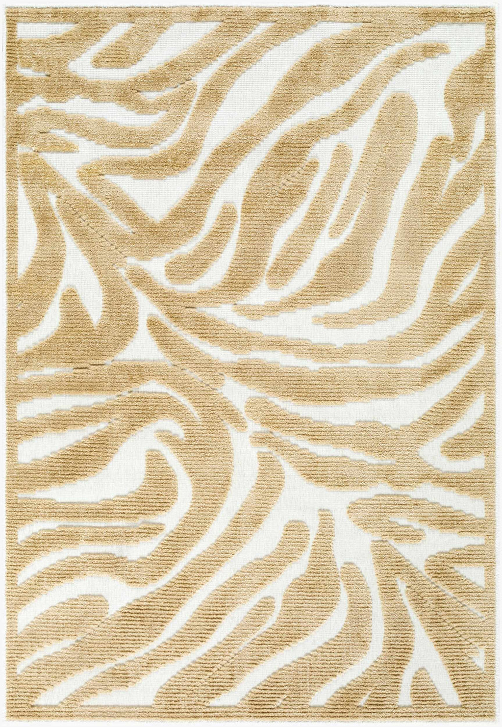 Keto White Washable Area Rug