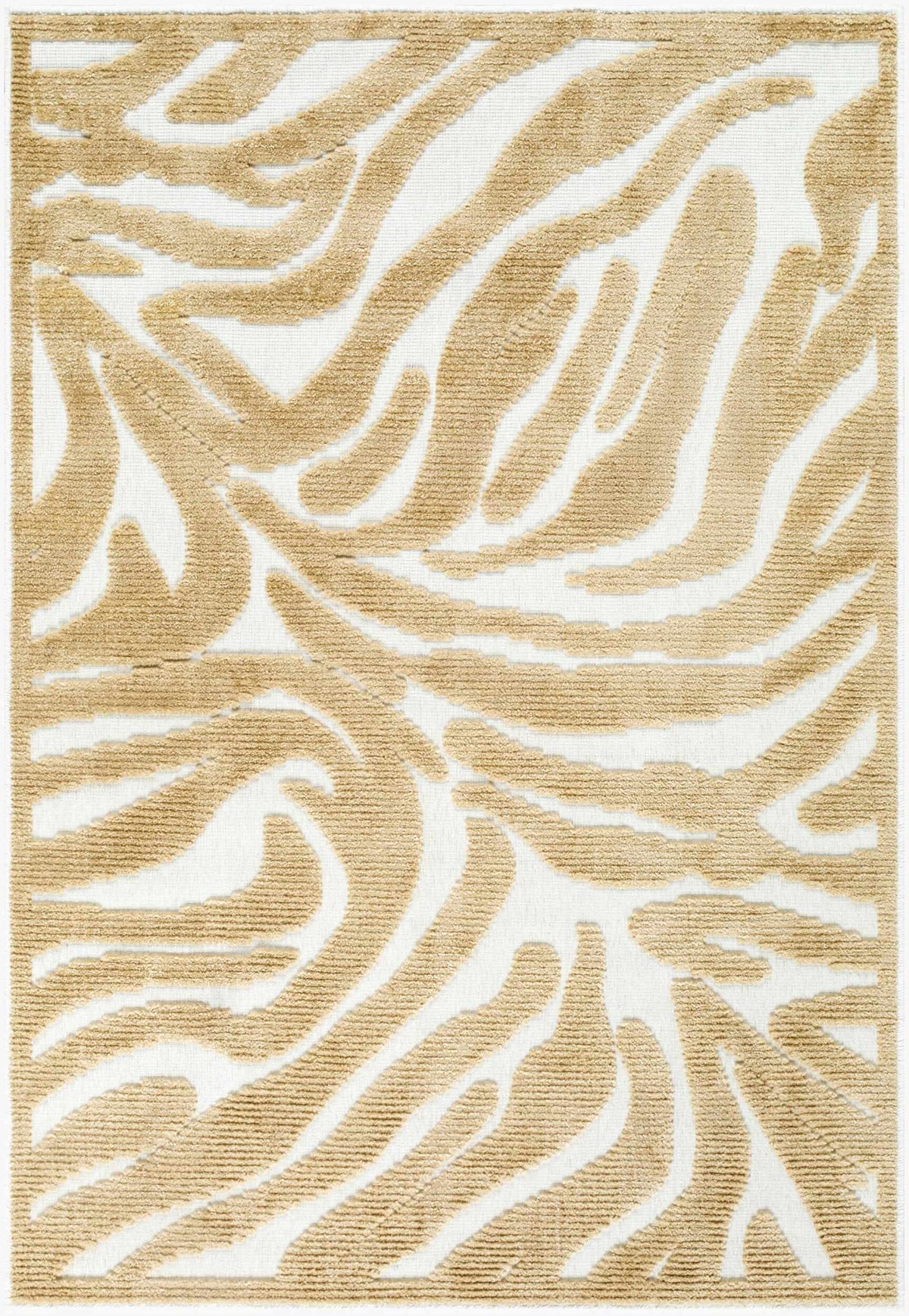 Keto White Washable Area Rug