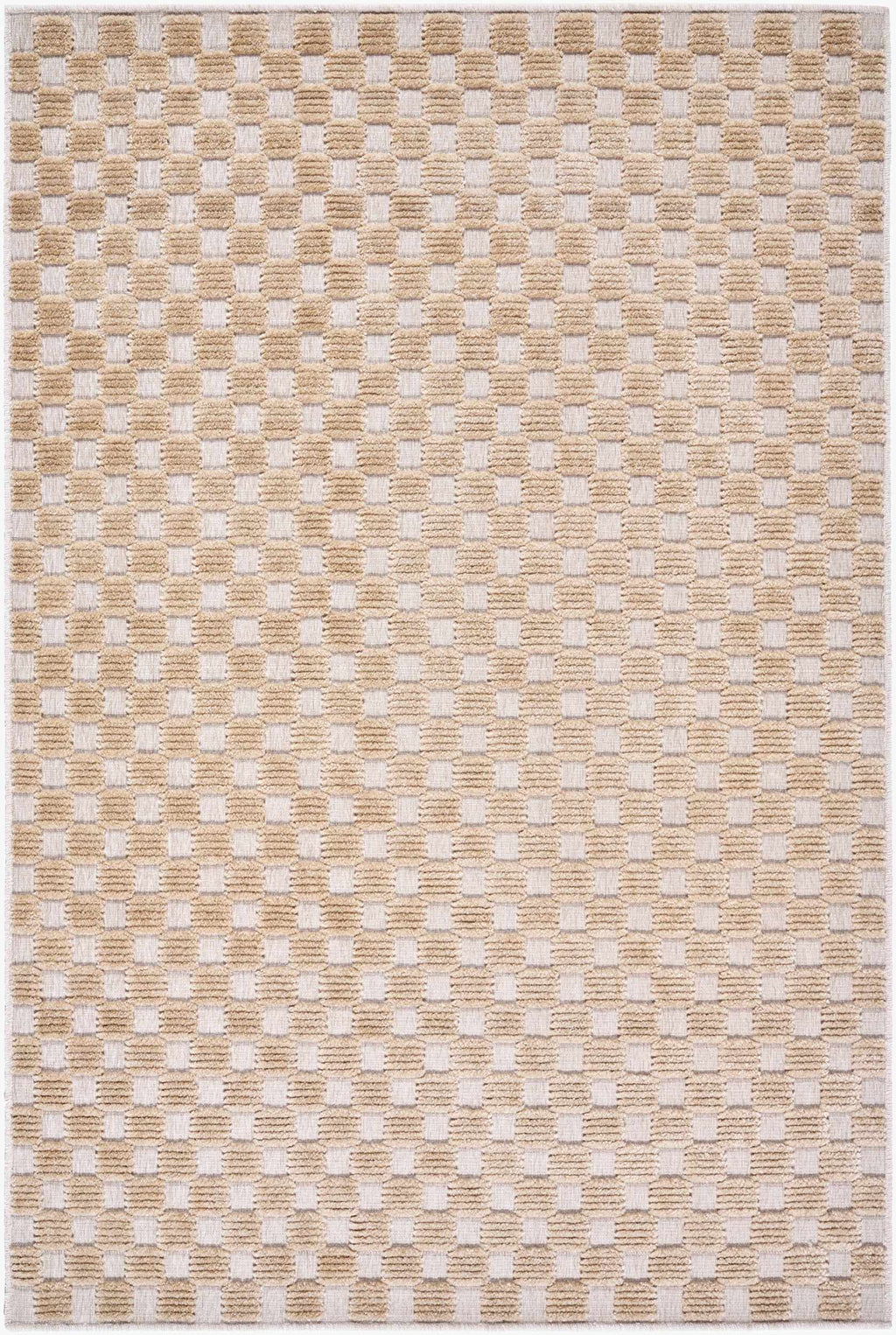 Anthea Beige Washable Area Rug