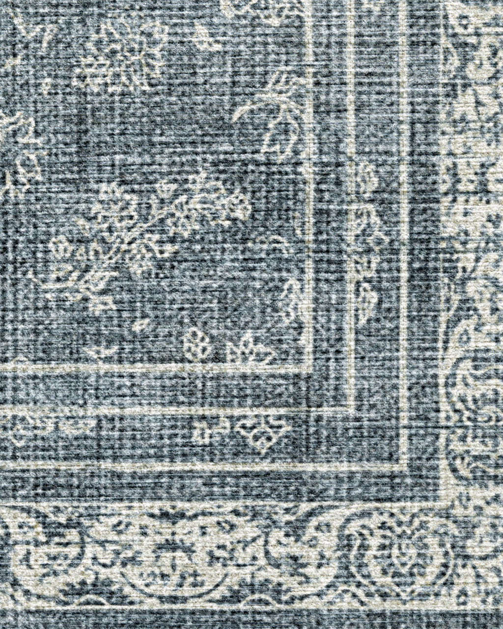 Maelyn Charcoal & Neutral Flatwoven Rug