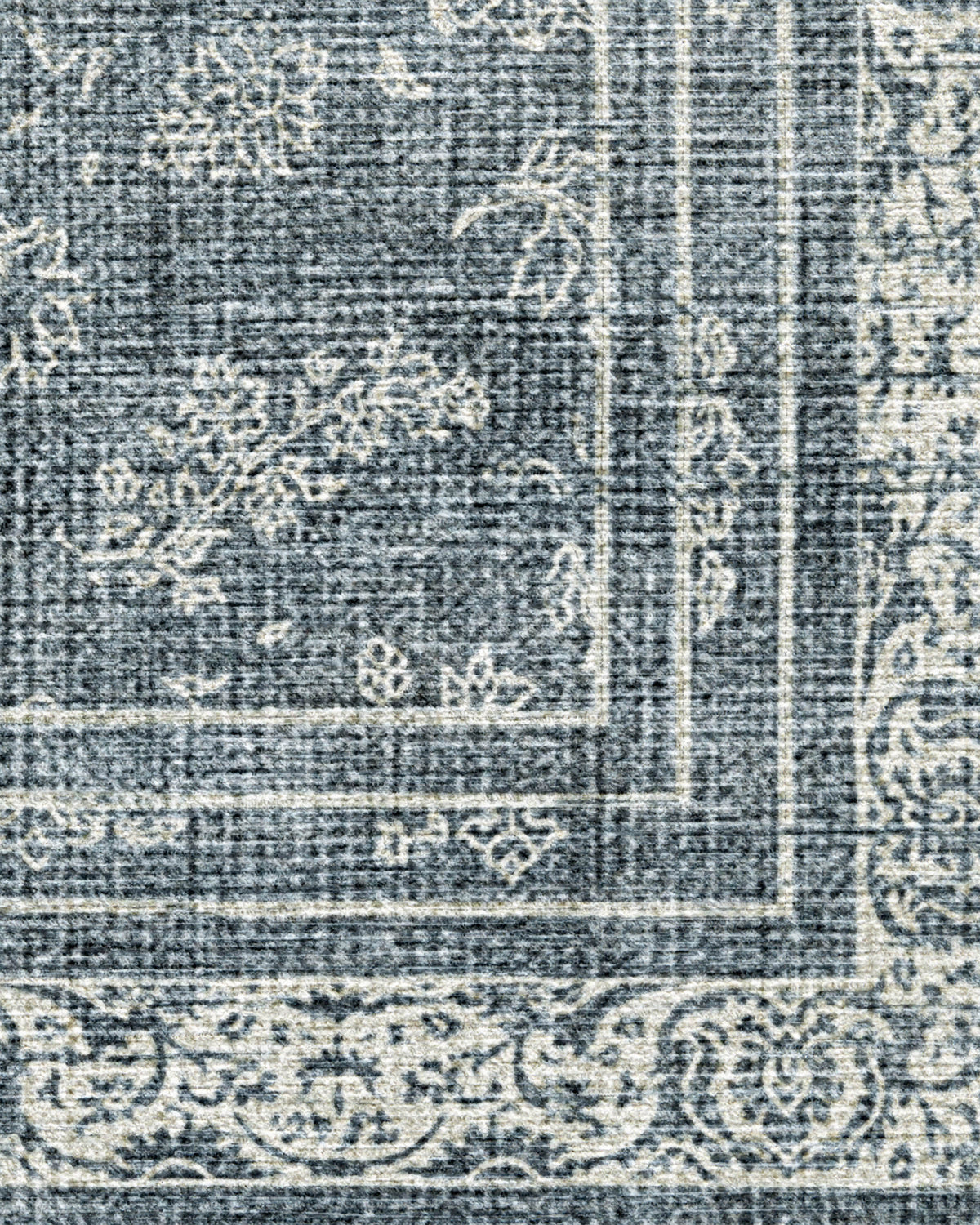 Maelyn Charcoal & Neutral Flatwoven Rug