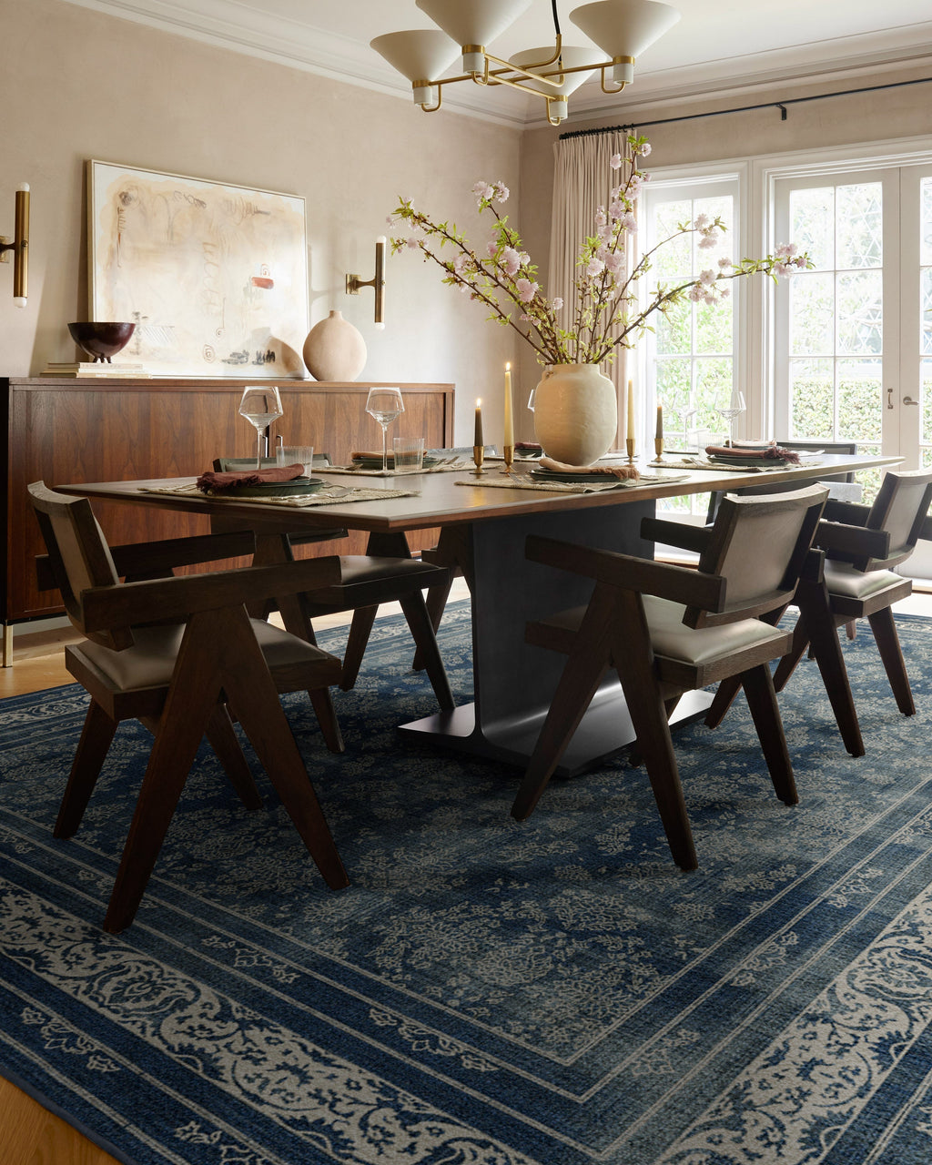Maelyn Midnight Blue Rug