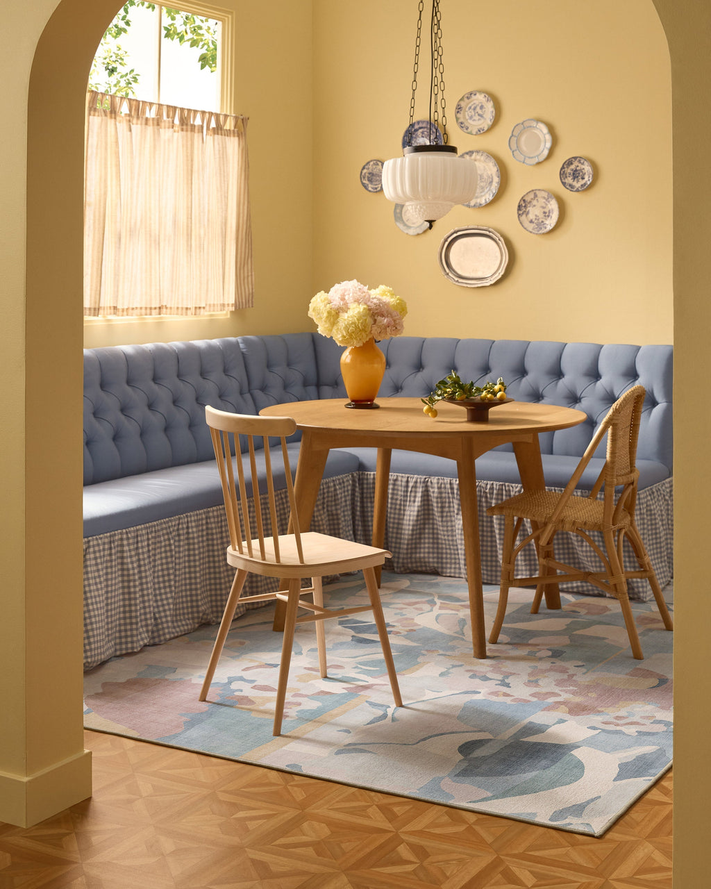 Maeve Soft Blue Multicolor Rug