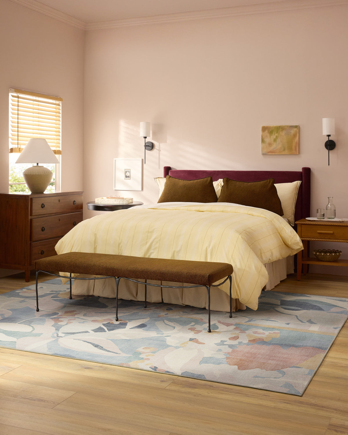 Maeve Soft Blue Multicolor Rug