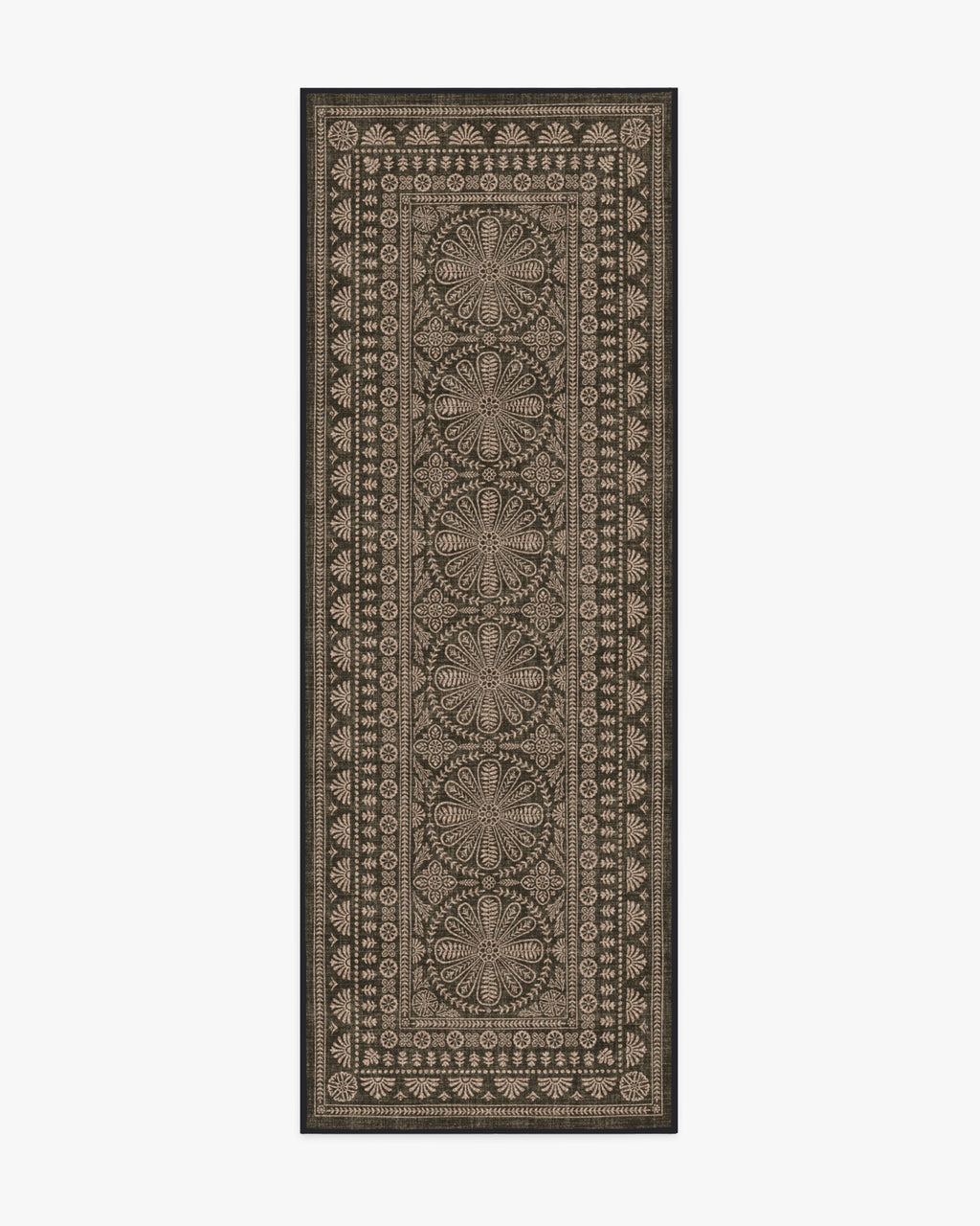 Maia Soft Black Re-Jute Rug